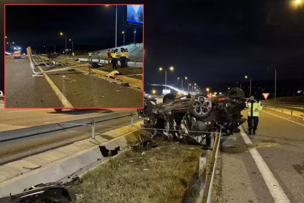 Kuzey Marmara Otoyolu savaş alanına döndü! Bilanço çok ağır