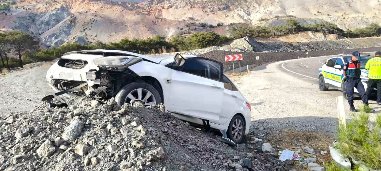 Malatya'da Otomobil Kazasında 1 Yaralı