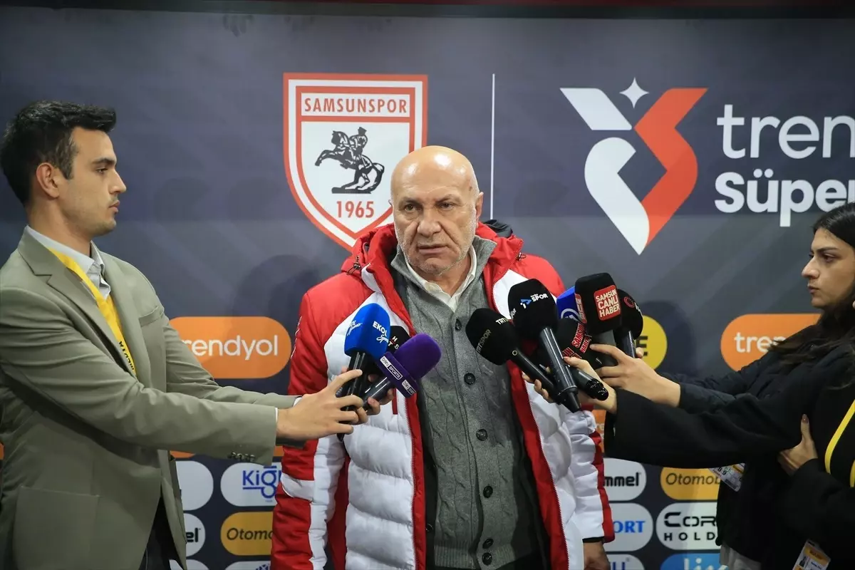 Samsunspor Başkanı Yüksel Yıldırım: 'Bir puan bir puandır Fenerbahçe'ye karşı'