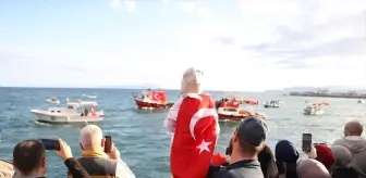 Tekirdağ'da Küresel Sumud Filosu'na Destek Etkinliği