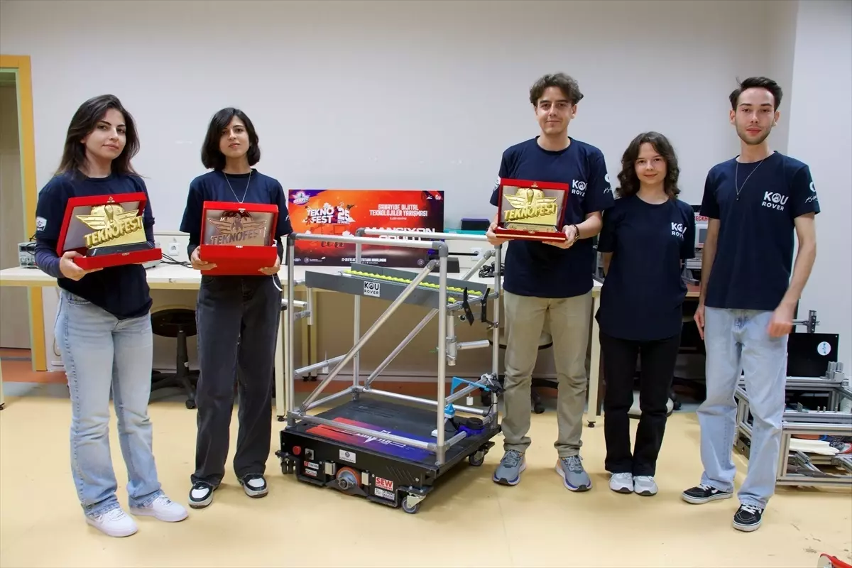 KOU Rover Takımı, Avrupa Arenasında Türkiye'yi Temsil Etmek İstiyor