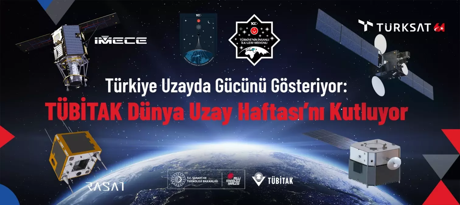 TÜBİTAK, Dünya Uzay Haftası Etkinlikleriyle Öğrencilere Bilim Farkındalığı Sunuyor