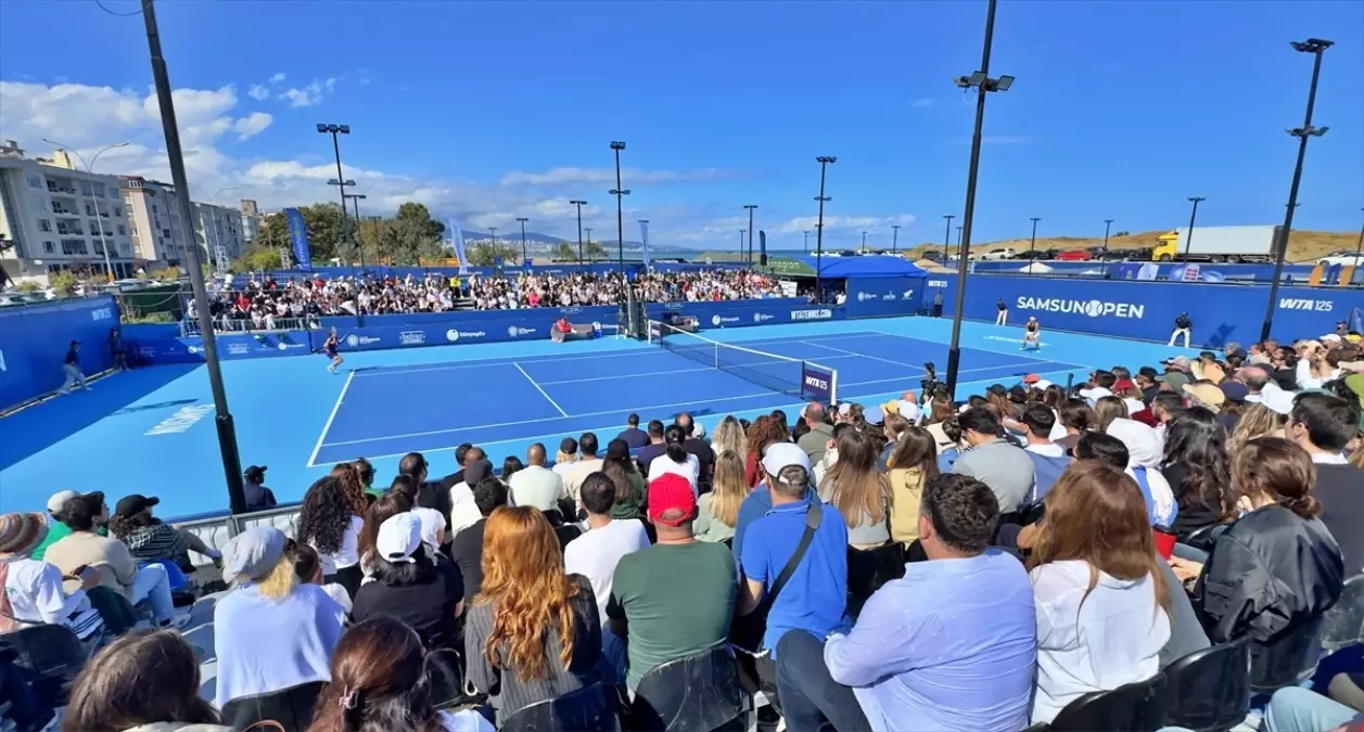 Samsun Açık WTA 125 Tenis Turnuvası Sonuçlandı