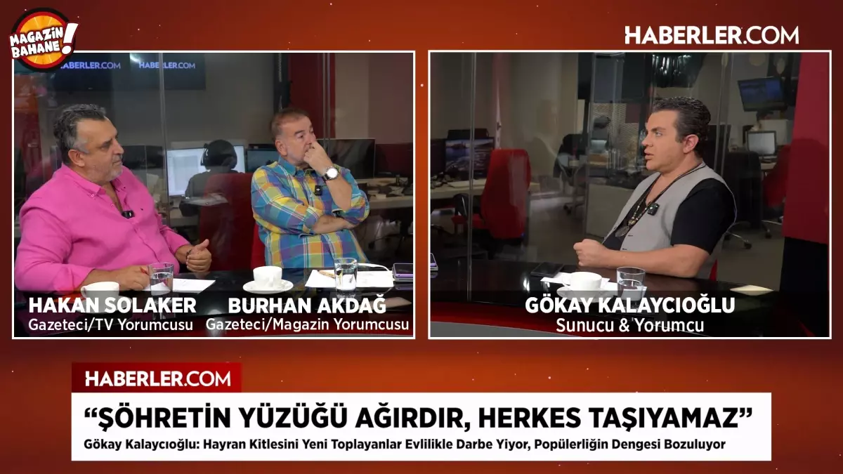 Ünlüler dünyasında perde aralandı: Magazin Bahane'de çarpıcı açıklamalar yapıldı