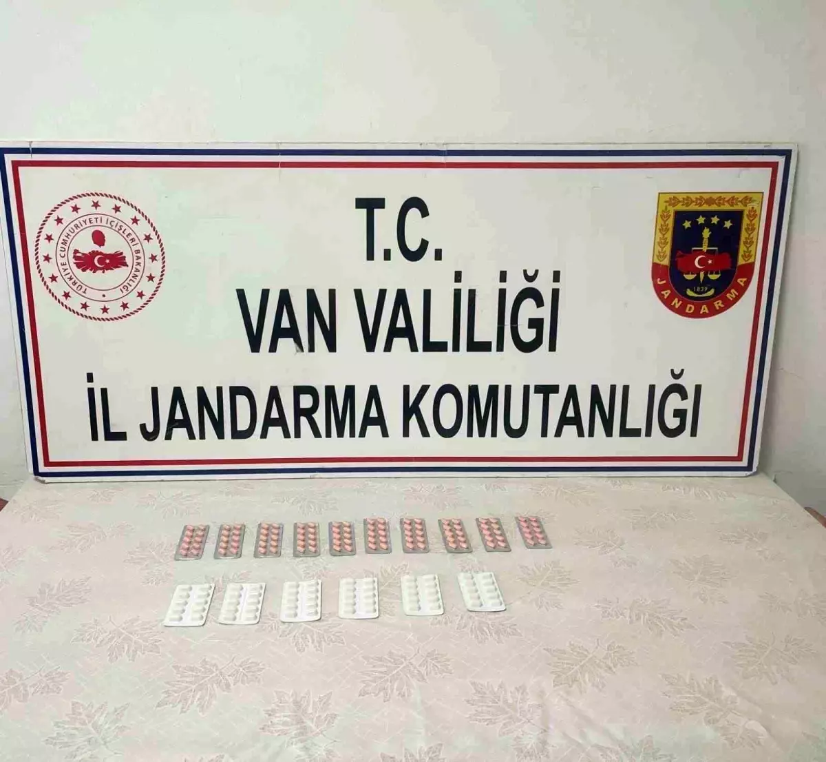Van'da Uyuşturucu Operasyonu: 160 Sentetik Hap Ele Geçirildi