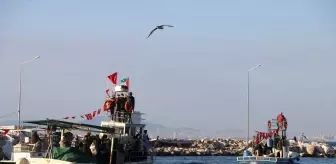 Yalova'da denizciler Filistin ve Küresel Sumud Filosu'na destek için Marmara'ya açıldı