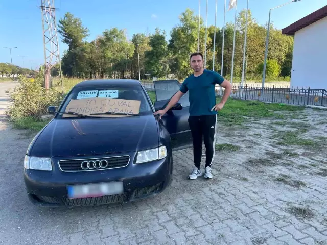 A car for 10 sacks of hazelnuts! The ad received a flood of messages