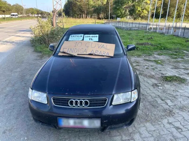 A car for 10 sacks of hazelnuts! The ad received a flood of messages