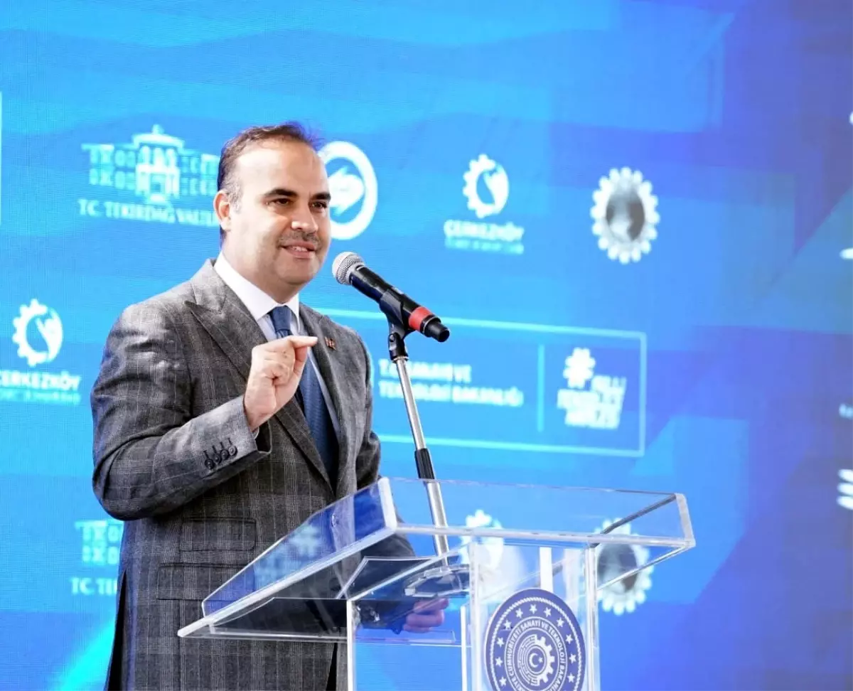 Bakan Kacır: Türkiye'nin planlı sanayi alanlarını büyütmeye devam edeceğiz