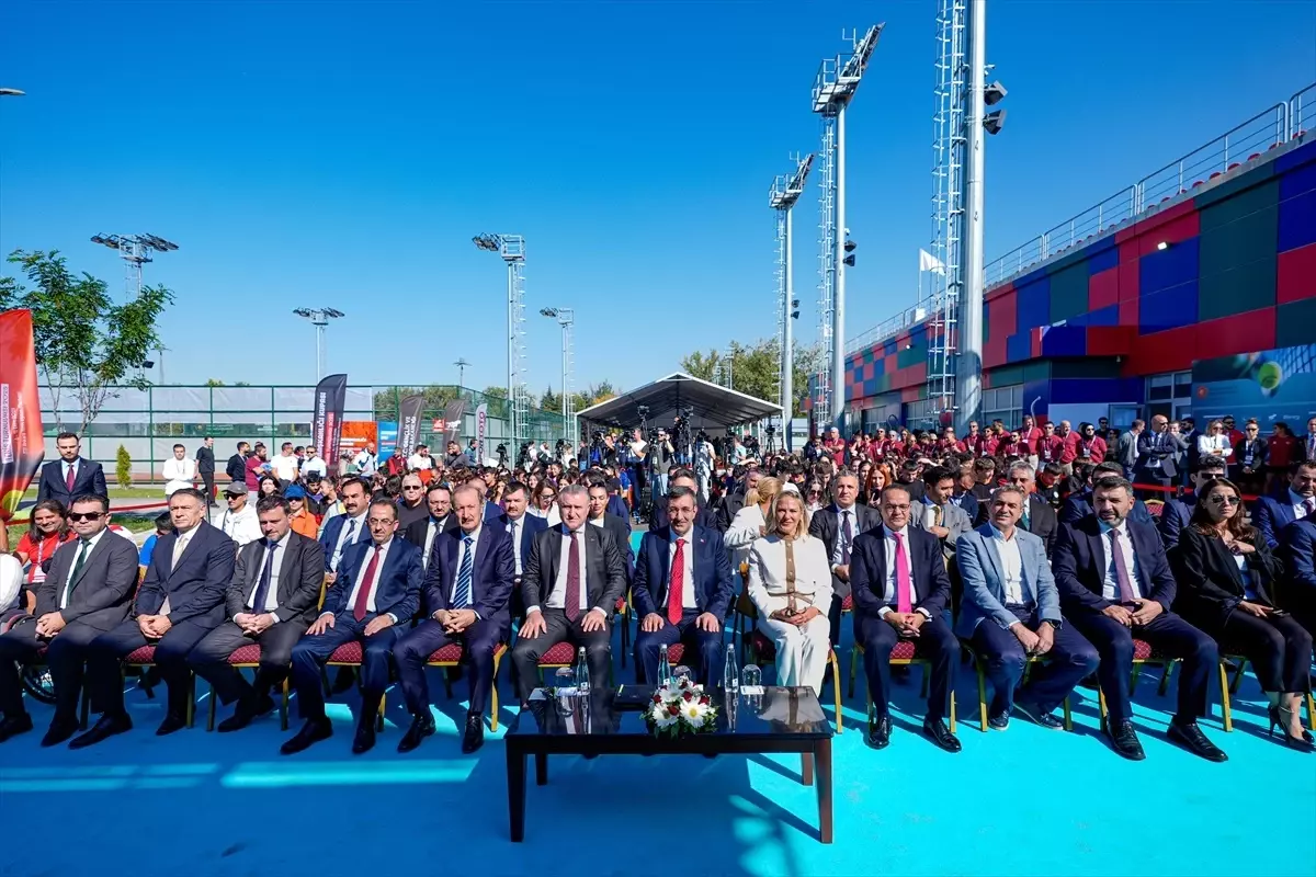Cumhurbaşkanı Yardımcısı Yılmaz, 'Cumhurbaşkanlığı Kupası Tenis Turnuvası'nın açılışında konuştu Açıklaması