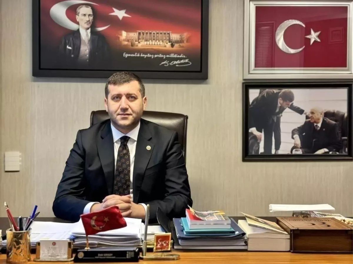 MHP'li Baki Ersoy'dan Sertifikalı Tohum Destek Ödemeleri İçin Önerge
