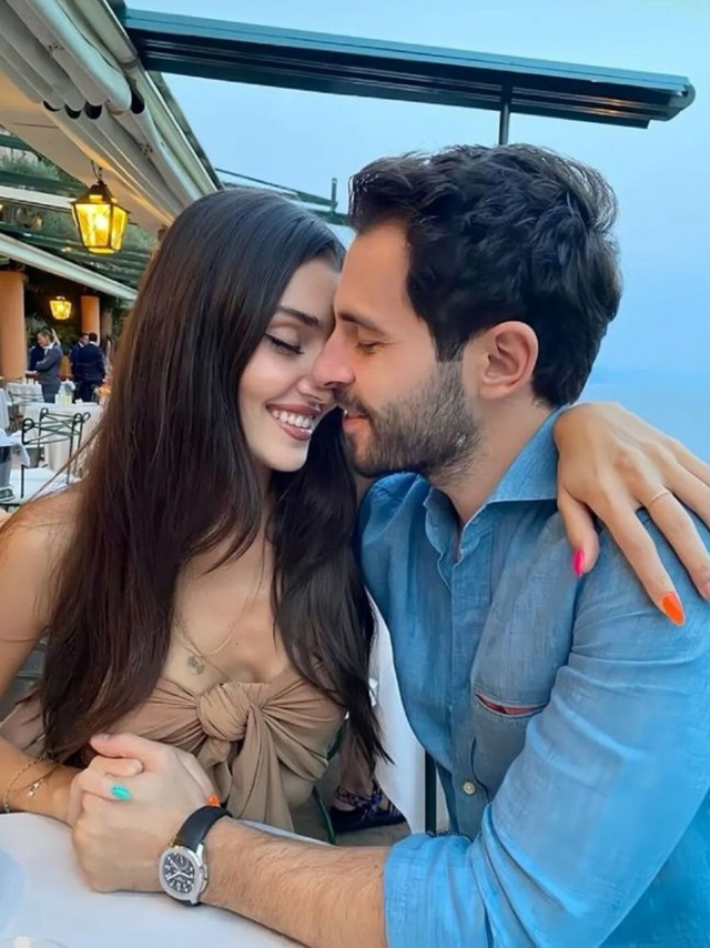 Hakan Sabancı, who broke up with Hande Erçel, left a heart for Tuba Büyüküstün