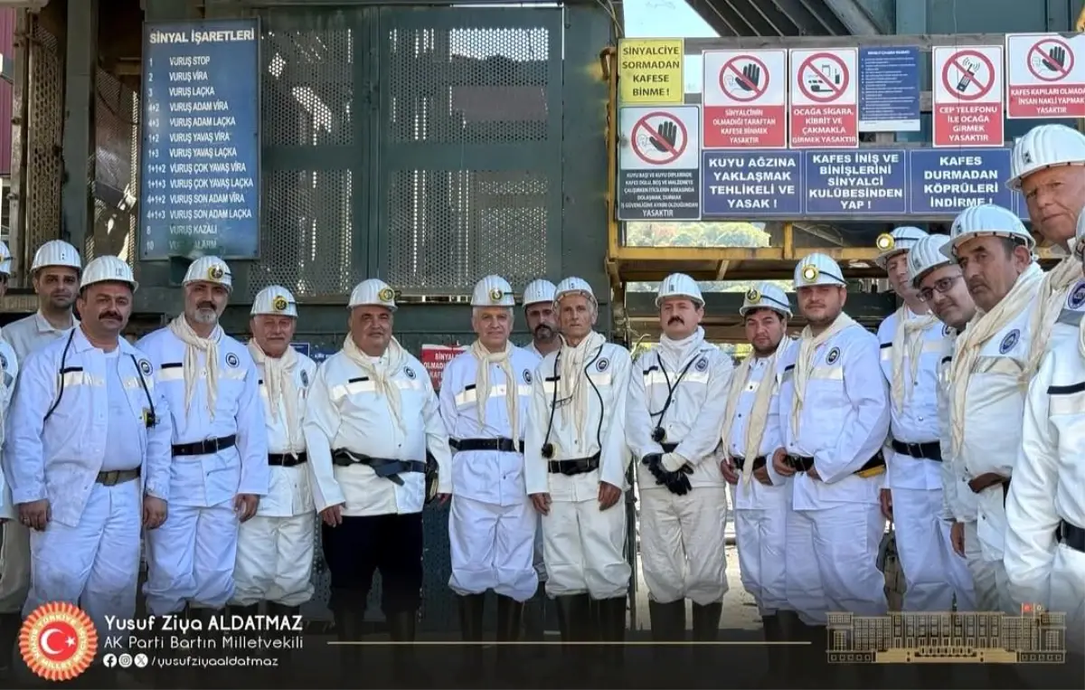Emekli Madenciler Yıllar Sonra Maden Ocağında