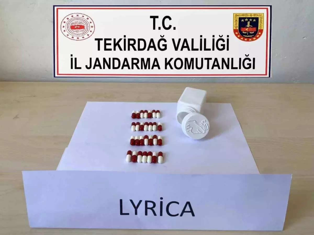 Tekirdağ'da Jandarmadan Uyuşturucu Operasyonu