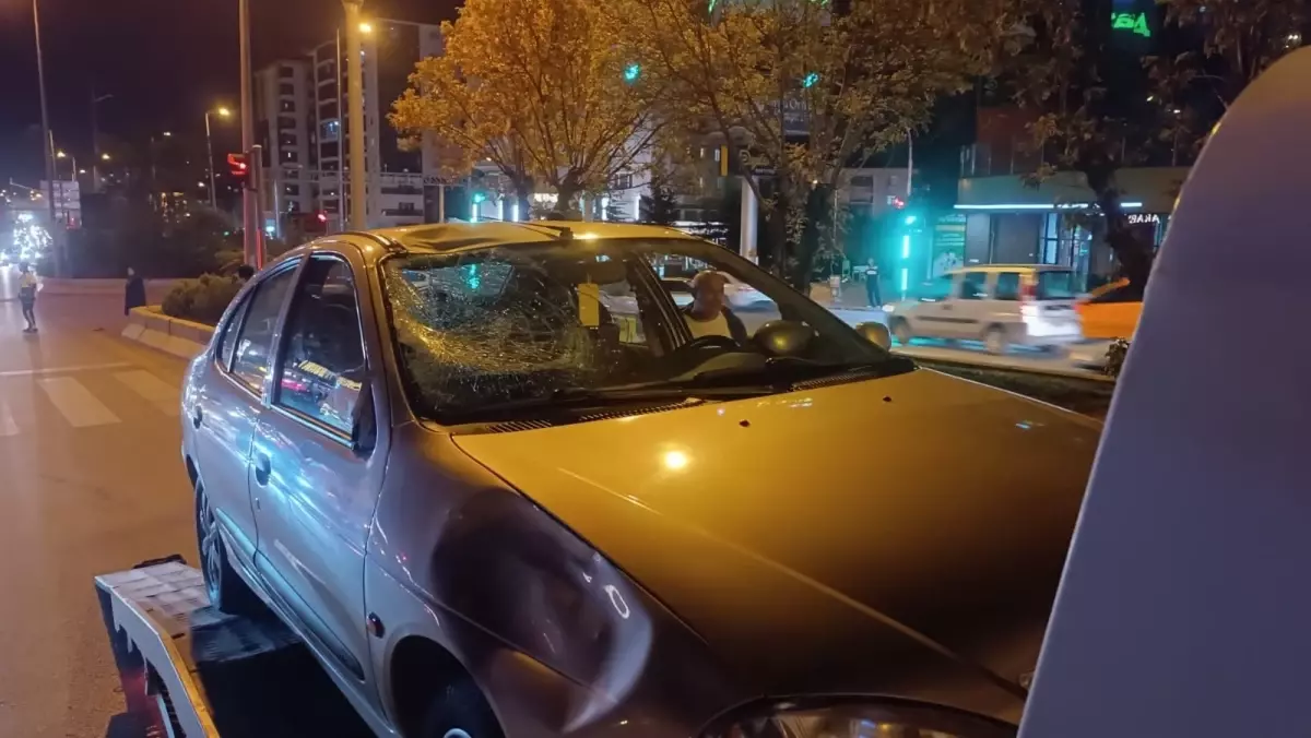 Kırıkkale'de Otomobilin Çarptığı Yaya Ağır Yaralandı
