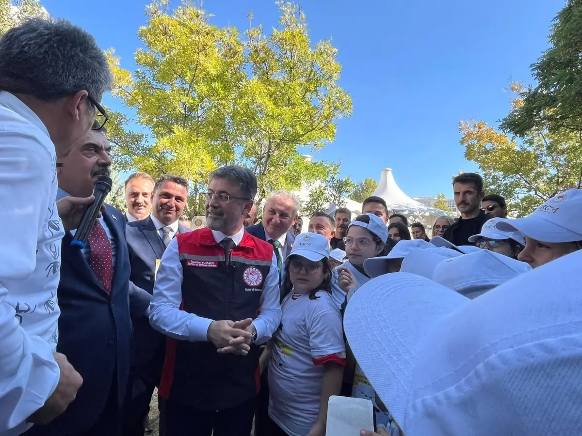Tarımın Yıldızları Çocuk Şenliği'nde Bakanlar Çocuklarla Buluştu