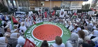 Sakarya ve çevre illerde AK Parti'li kadınlar Gazze'nin 'sesi' oldu