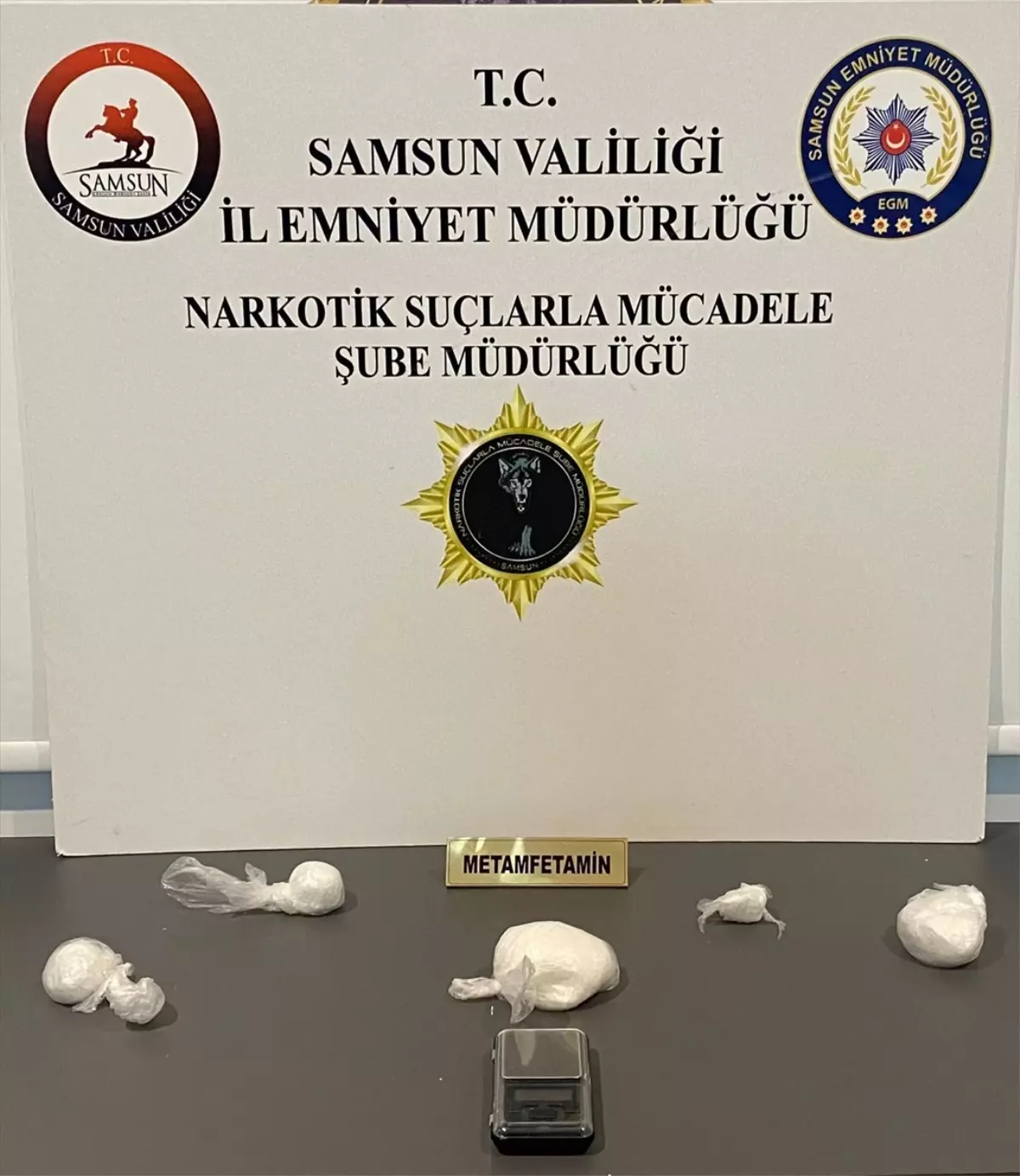 Samsun'da Uyuşturucu Operasyonu: 183,8 Gram Uyuşturucu Ele Geçirildi