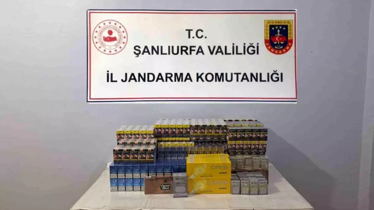 Şanlıurfa'da Gümrük Kaçağı Malzemelere Büyük Darbe