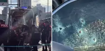 Serdar Öktem'in aracına kurşun yağmuru! İşte olay yerinden ilk görüntüler