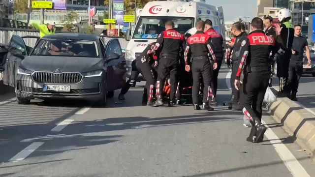 Gunfire on Serdar Öktem's vehicle! Here are the first images from the scene