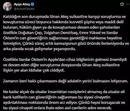 4 arrests in the assassination of Serdar Öktem