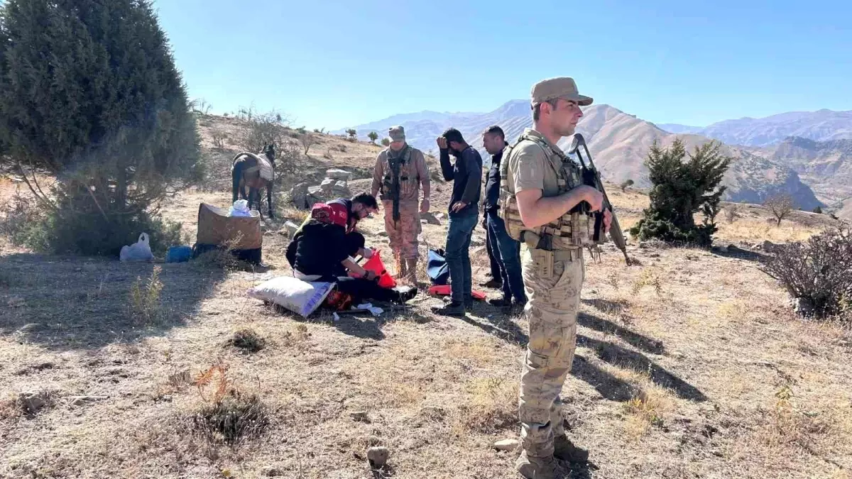 Kovankaya'da Atın Sırtından Düşen Genç Kadın Kurtarıldı
