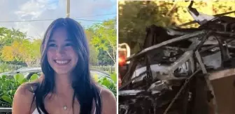 Tesla kazası: Kapılar kilitlendi, genç kız aracın içinde yanarak can verdi