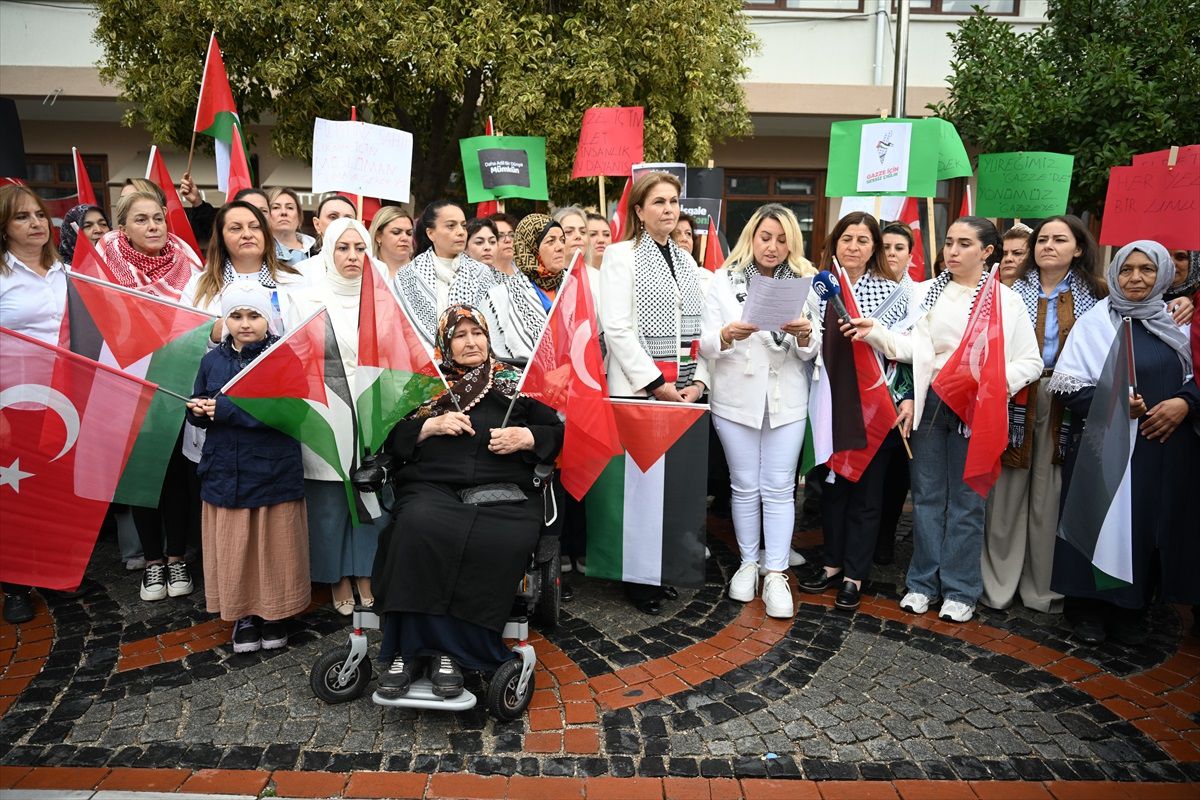 Trakya'da 'Gazze İçin Sessiz Çığlık' etkinliği düzenlendi