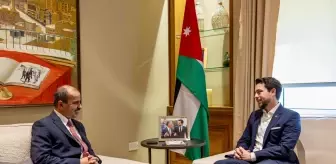 Ürdün Veliaht Prensi Hüseyin, Türkiye'nin Amman Büyükelçisi Caymazoğlu'nu kabul etti
