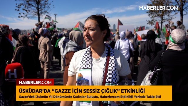 Üsküdar'da Gazze İçin Sessiz Çığlık: Vatandaşlardan dünyaya vicdan çağrısı Üsküdar'da Gazze İçin Sessiz Çığlık: Vatandaşlardan dünyaya vicdan çağrısı