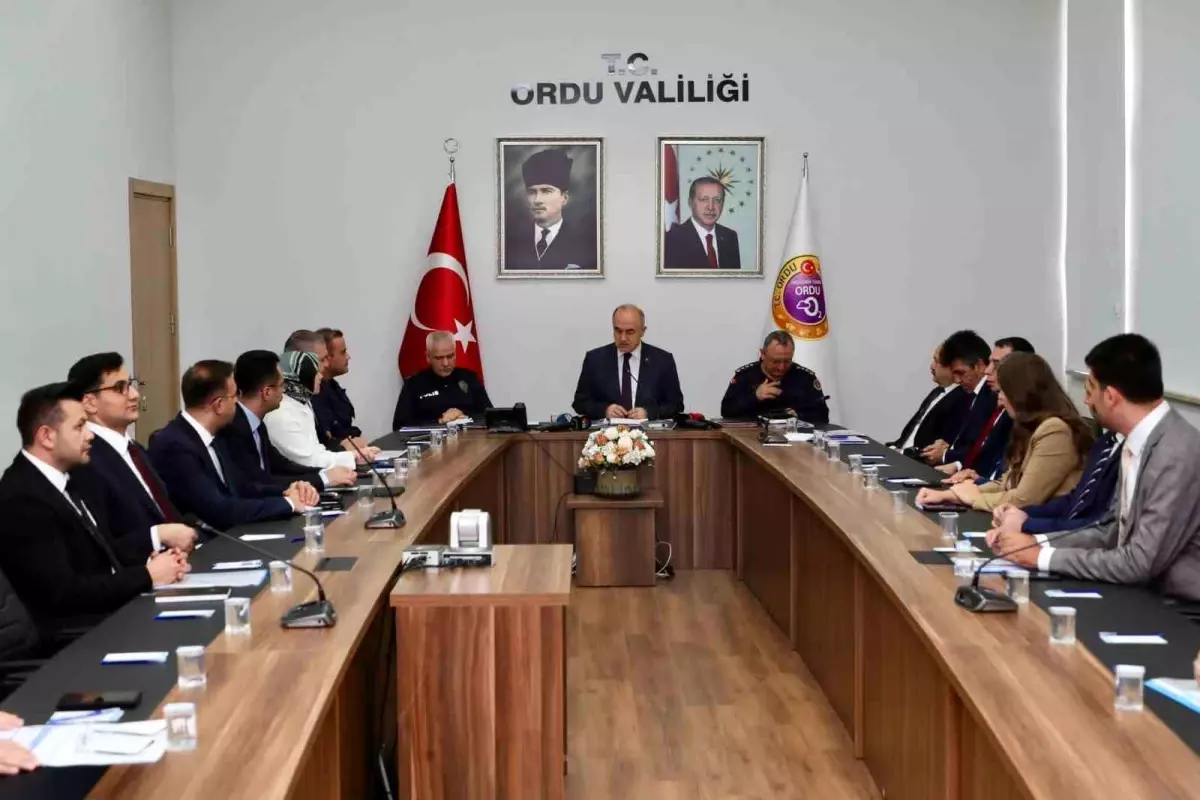 Ordu'da İlk 9 Ayda Suçlarda %11 Azalma