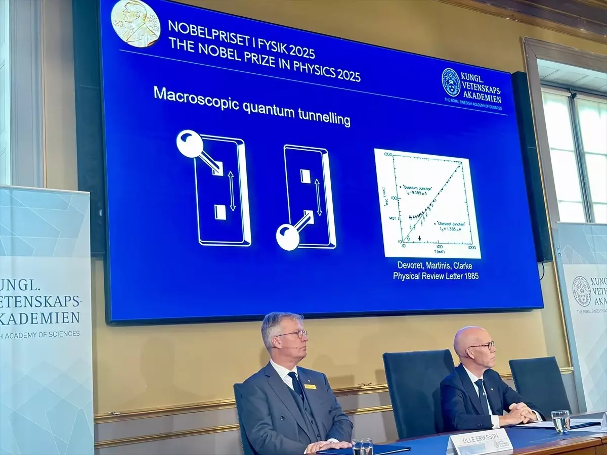 2025 Nobel Fizik Ödülü Sahipleri Açıklandı