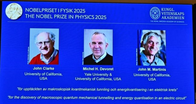 2025 Nobel Fizik Ödülü'nü kimler kazandı?