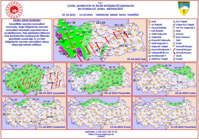 Orange and yellow coded warning for 55 provinces! Heavy rain is coming