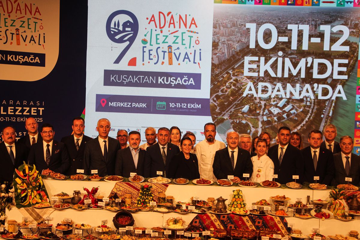 9. Uluslararası Adana Lezzet Festivali Tanıtıldı