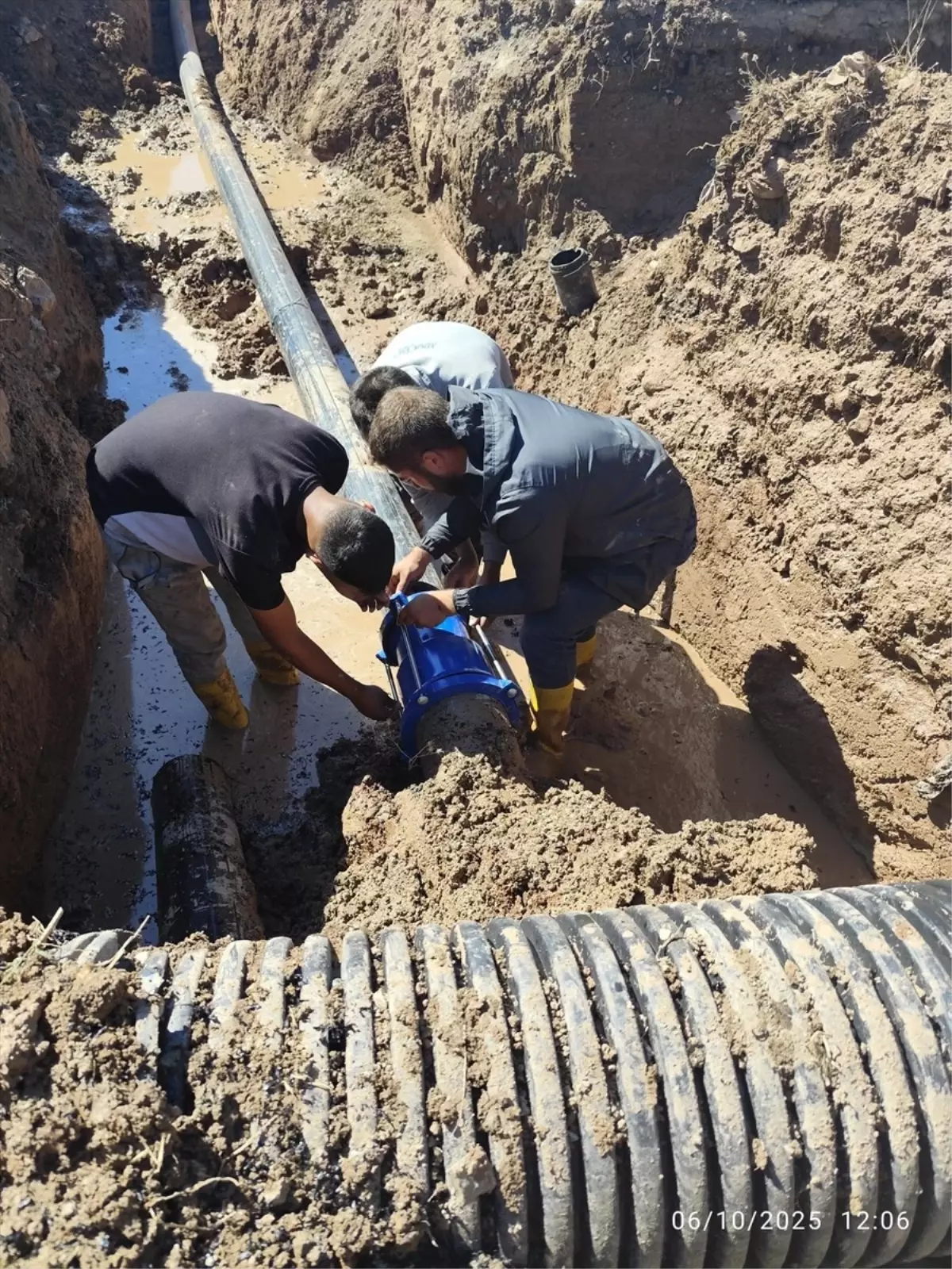 Tokat Artova'da Asbestli Su Boruları Değiştirildi