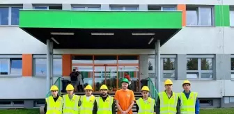 Avrupa'da stajlarını tamamlayan öğrenciler Kars'a döndü