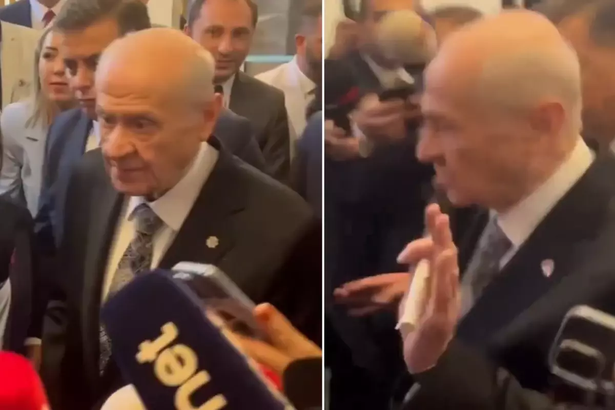 Bahçeli, Serdar Öktem suikastıyla ilgili soruyu yanıtsız bıraktı