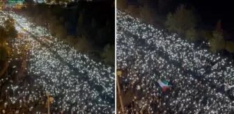 Diyarbakır'da binlerce kişi Gazze için yürüdü