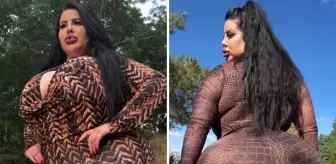 Dünyanın en büyük kalçasına sahip olmak istiyordu! Ortaya çıkan sonuç korkunç