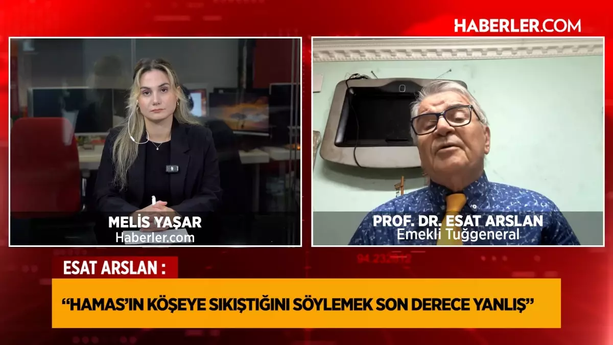 Emekli Tuğgeneral Prof. Dr. Esat Arslan: İsrail ve ABD köşeye sıkıştı