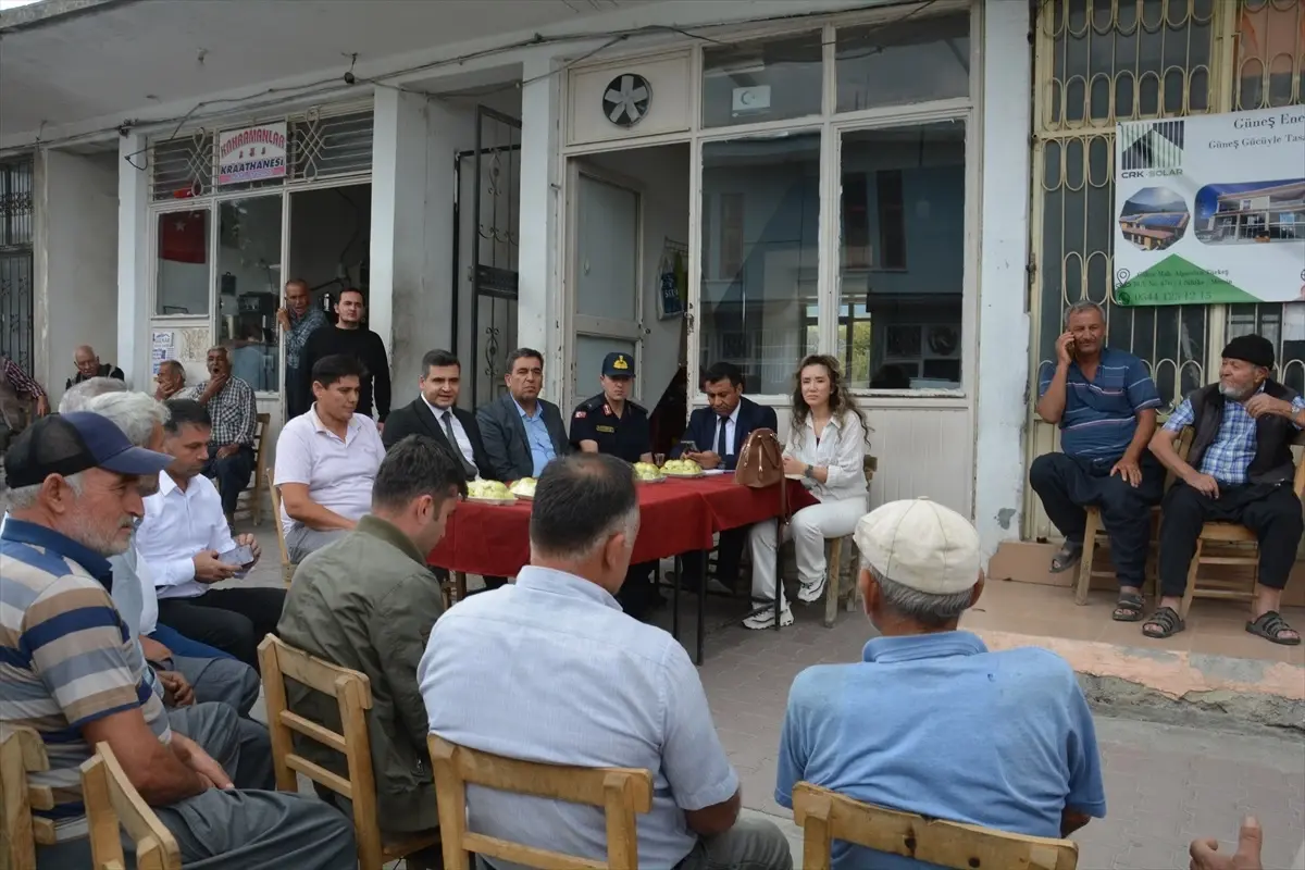 Gülnar Kaymakamı İsmail Şanal, Mahalle Ziyaretlerinde Vatandaşların Taleplerini Dinledi