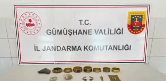 Gümüşhane'de Tarihi Eser Kaçakçılığı Operasyonu: Bir Gözaltı