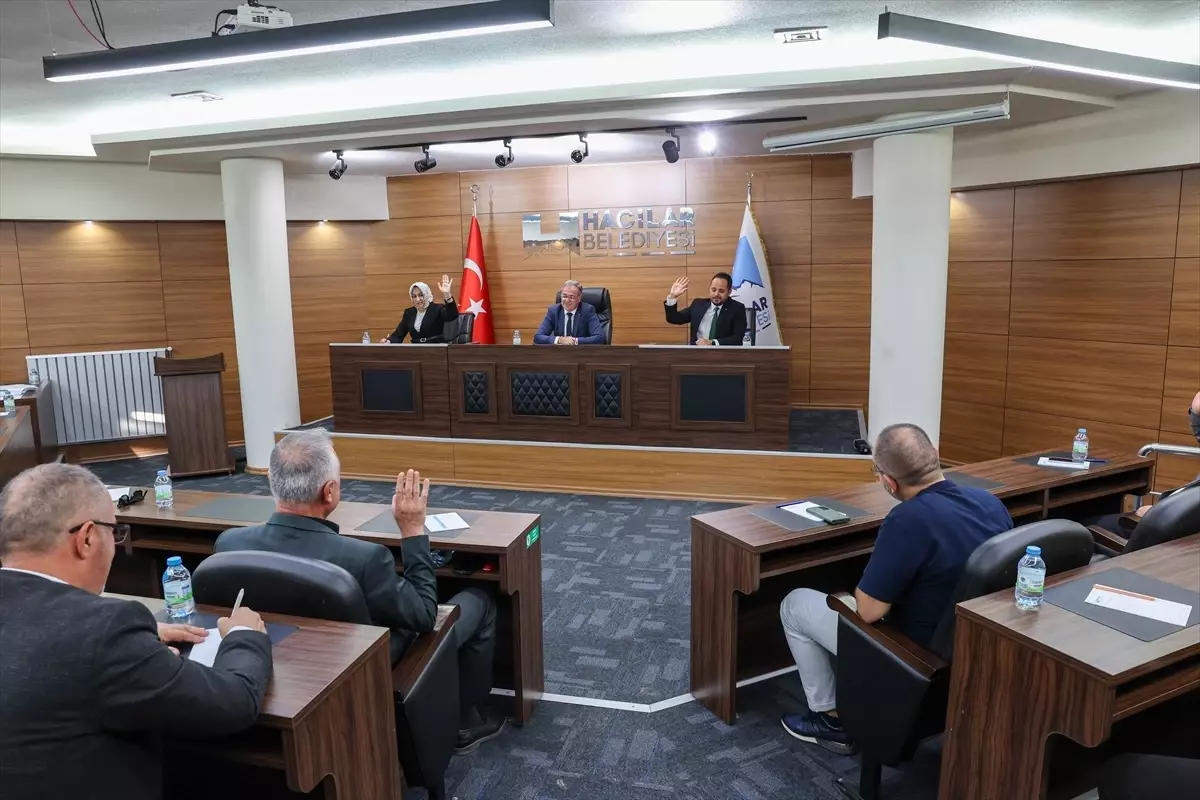 Hacılar Belediyesi'nden Ekim Ayı Meclis Toplantısı
