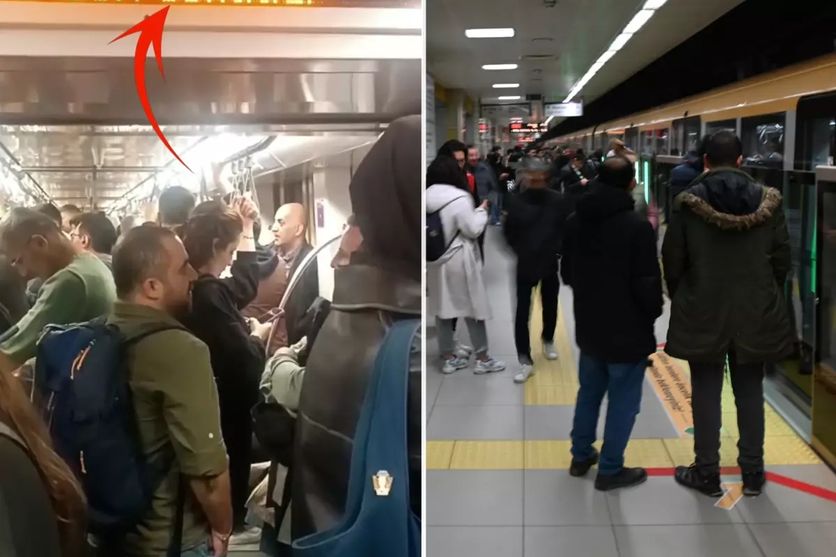 İstanbul'da bu metro hattını kullananlar şaşkın: Anonsu duyan birbirine bakıyor