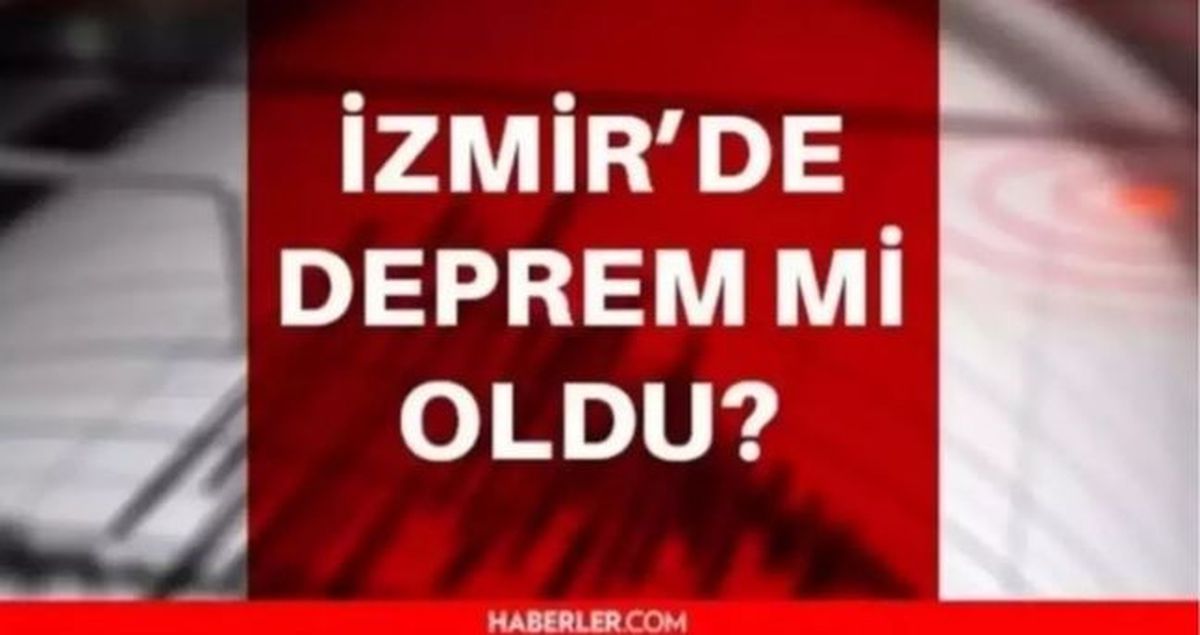 İzmir'de deprem mi oldu? SON DAKİKA! 7 Ekim İzmir'de az önce nerede deprem oldu?