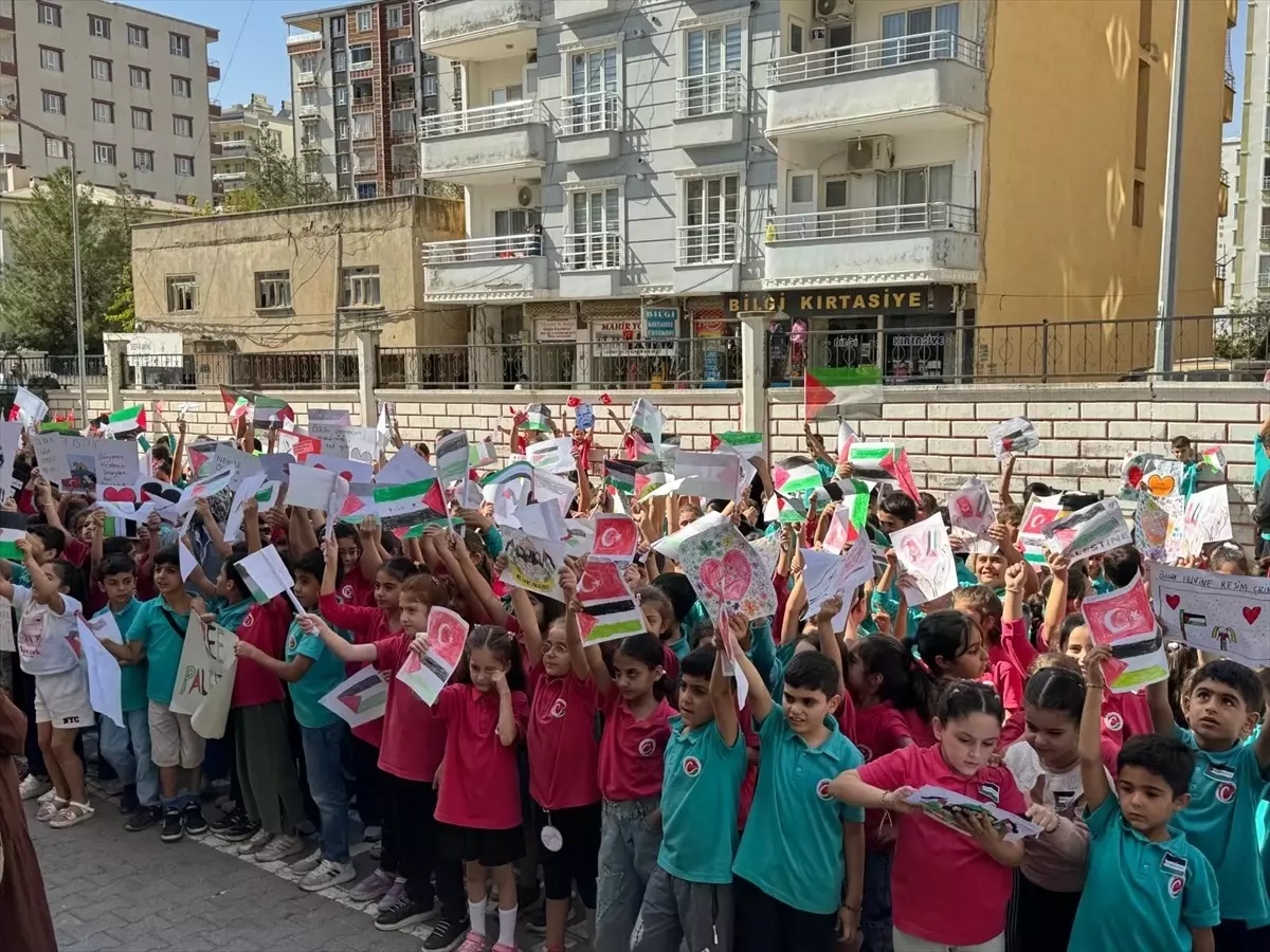 Kurtalan'da 'Filistin'e Destek' Etkinliği Düzenlendi
