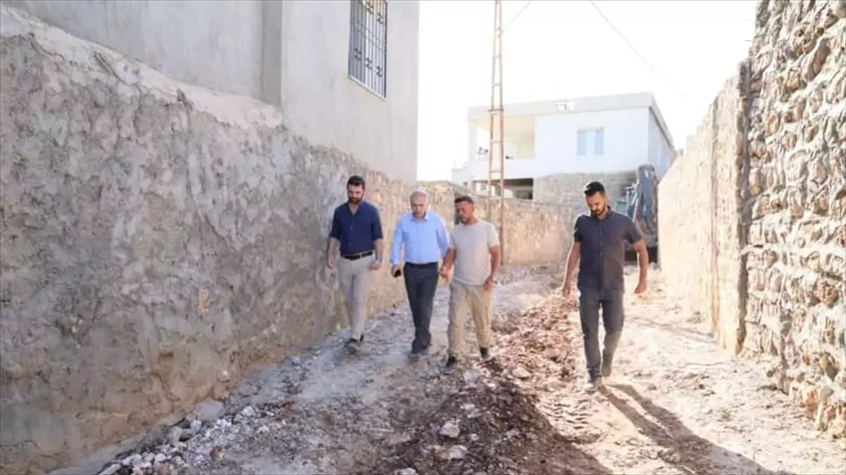 Midyat'ta Yeni Kanalizasyon Hattı Çalışmaları Başladı