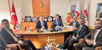 Milli Eğitim Bakanı Tekin, Doğu Anadolu Gazeteciler Cemiyeti'ni Ziyaret Etti